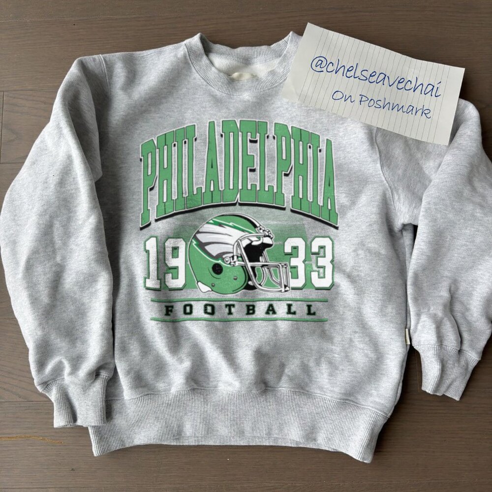 Philadelphia Eagles EST 1933 Sweatshirt, 90s Philadelphia Eagles NFL Shirt